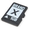 COM-15107 microSD Card - 1GB Class 4 SPARKFUN 64070100