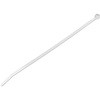 結束バンド/ナイロンケーブルタイ/100本入りパック/ホワイト/長さ25cm/幅4mm/ケーブル束の直径68mm/引張強度22kg/UL94V-2規格認定品 StarTech.com