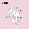 Cラック 溶融亜鉛めっき仕上げ(Zn) (後めっき仕上げ・通称 ドブめっき仕上げ) 南電機