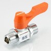 R 3/8"xG 3/8" ミニボールバルブ エスコ