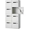 TPL08WW-RD パーソナルロッカー TRUSCO 64129949