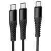 hoco X123 2in1 Type-CP[u