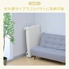 GNO-8055(WW) こたつテーブル 長方形  折りたたみ 折れ脚 一人用 ねこ脚 YAMAZEN(山善) 64176580
