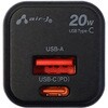 AKJ-PDC20 BK PD20W}pt[d(USB-C+USB-A) GA[WFC 64183169