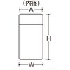 EA508AF-32B ポリ容器(クリアー)Φ50x67mm/100mL EA508AF-32シリーズ エスコ 64189906