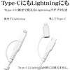 R10CACCCL3A01WH Type-C �_�炩�V���R���P�[�u�� Lightning�ϊ� ���X�^�o�i�i 64195936