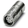 丸型コネクタ 6極 M23 ケーブルマウント フエニックス・コンタクト