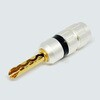 Φ4mm金メッキ オーディオ用BFAバナナプラグ 2個入 JRB5002シリーズ 共立電子産業