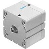 ADN-80-25-I-PPS-A コンパクトエアシリンダ ADNシリーズ ボア:80mm ストローク:25mm Festo 64258917