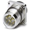 丸型コネクタ 5 + PE極 M23 パネルマウント フエニックス・コンタクト