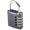 Abus 安全用南京錠 パドロック アルミ、スチール グレイ ABUS
