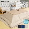 AKFS-2024(BE) こたつ掛け布団 こたつ敷き布団 2点セット YAMAZEN(山善) 64364347