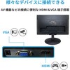 LCD-016-B 15.6INCH ハイビジョン対応LCD モニター(HDMI，VGA) ブロードウォッチ 64390674