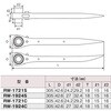 RW-1924C ラチェットレンチ19/24 曲がり MUST TOOL 64417774