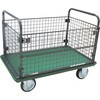 プレス製運搬車”ハイグレード運搬車”(金網付タイプ) TRUSCO