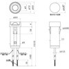 DB-41-FL-WR \ LEDuPbg ی^ 5mmCe^LEDY Tg[p[c 64429787