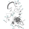 848C3090K0 ゼノア エンジンチェーンソー G3401 部品 Flywheel & ignition assy ゼノア 64470965