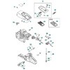 267034430 ゼノア エンジンチェーンソー G5201 部品 キャブレタおよびエアフィルター ゼノア 64476039