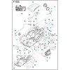 261625211 ゼノア エンジンチェーンソー GZ2700T 部品 ハウジング ゼノア 64478848