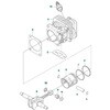 590648501 �[�m�A �G���W���`�F�[���\�[ GZ2800T ���i Cylinder�C crankshaft�C piston and rings �[�m�A 64479819