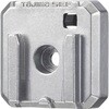 セフプレート1連メタル (取付用ネジ付属) タジマツール(TJMデザイン)