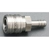9mm ウレタンホースカップリング(ステンレス製/ワンプッシュ) エスコ