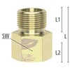 EA141BB-1B G 3/4" x 3/4" コネクター エスコ 64492339