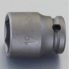 EA164CF-9 3/8"DRx 9mm  インパクトソケット(薄肉) エスコ 64497388
