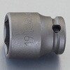 EA164CF-10 3/8"DRx10mm  インパクトソケット(薄肉) エスコ 64497397