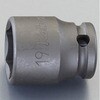 EA164CF-12 3/8"DRx12mm  インパクトソケット(薄肉) エスコ 64497415