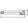 EA164CX-125 3/8"DRx125mm エクステンションバー(動力工具用) エスコ 64498569
