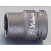 1/2"DRx15mm インパクトソケット(薄肉) エスコ