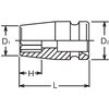 EA164DR-17 1/2"DRx17mm ソケット(動力工具用) エスコ 64499217