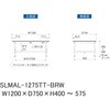 SLMAL-1275TT-BRW pyʍƑ/_w䃌X~V_SʒIt_[Ne[uLABV[Y_p{e[u RH 64505308