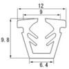 ルームトラス グレチャン4mm用50M巻 TOSTEM(LIXIL)