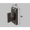 門扉G型錠受け側セット(片開き用) 新日軽(LIXIL)