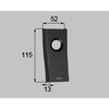 玄関ドア用S型ハンドル手動用シリンダカバー上用 TOSTEM(LIXIL)