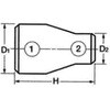 EA469FF-3A 3/4" x1/2"  nړSf[T[(XeX) GXR 64524557