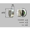 着脱サムターン(一般仕様) 新日軽(LIXIL)