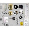 取替用セキュリティサムターン高級玄関ドア05用 トステム(LIXIL)