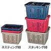 EA505AS-2A 465x385x280mm/27L バスケット(赤/4個) エスコ 64528608