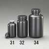 EA508AK-32 Φ126x245mm/2L 遮光型広口ポリ容器 エスコ 64529387