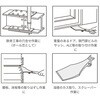 EA519AX-60 600mm ワーキングバー エスコ 64530446