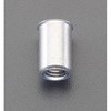M4/2.5-3.5mm ブラインドナット(アルミ薄頭/50個) エスコ