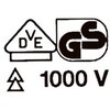 EA531KA-21 52mm/250mm プライヤーレンチ(絶縁) エスコ 64535364