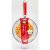 茹でザル パスタトレーナー レッド 26～30cm ストリックスデザイン