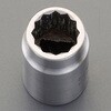 EA618SA-19 3/8"DR/19mm  ソケット(ステンレス製) エスコ 64583829