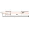 EA618SA-83 1/2"DR/320mm スピンナーハンドル(ステンレス製) エスコ 64583883