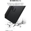 TB-A25PMPLF2BK iPad Pro ケース 11インチ ( M4 ) ベルト付きフラップ Apple Pencil収納 2アングル スタンド 軽量 耐衝撃 エレコム 64594166