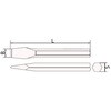 EA643DF-1 12x150mm チゼル(ノンスパーキング) エスコ 64596246